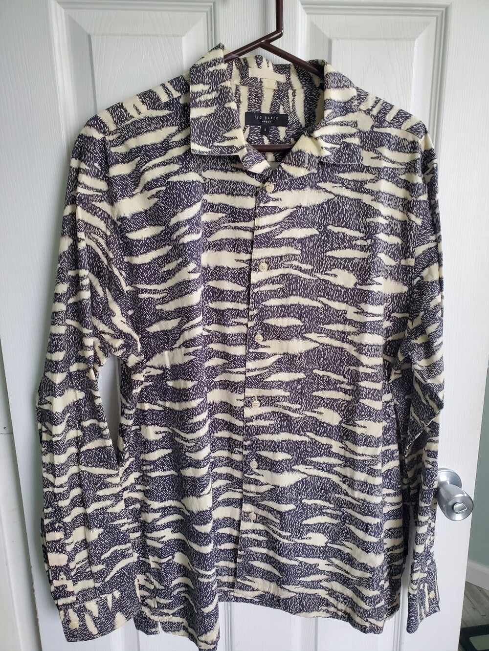 Ted Baker London Men's Long Sleeve Button Up Shirt Size 5 (US Size XL/42)